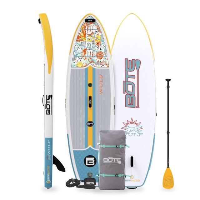 BOTE - WULF Aero 10′4″ Native Coral Inflatable Paddle Board in Durham NC