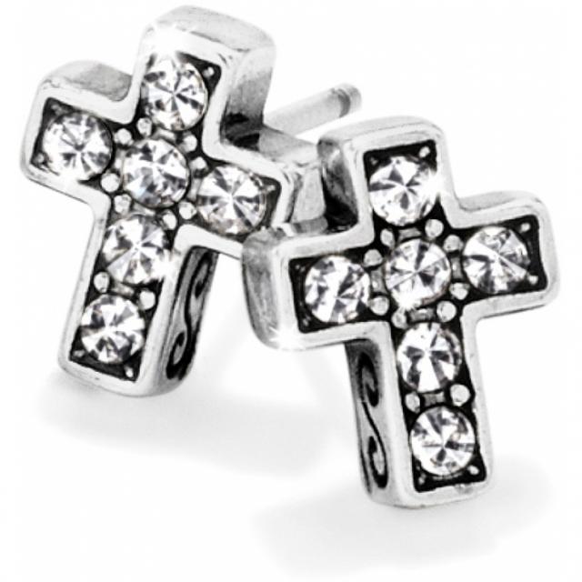 Brighton - Starry Night Cross Mini Post Earrings