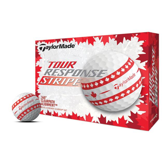 TaylorMade - Tour Response Stripe Canada Golf Balls in Raleigh NC