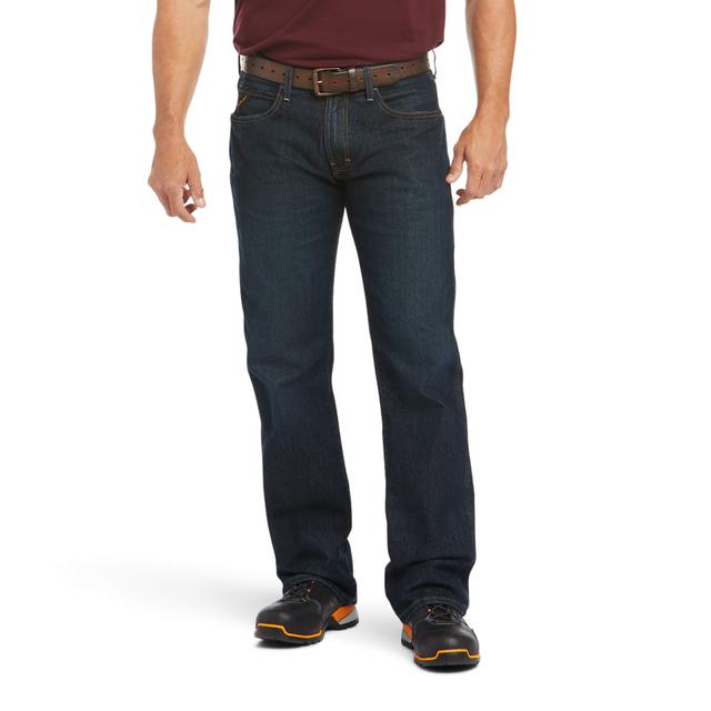 Ariat - Men's Rebar M5 Straight DuraStretch Edge Stackable Straight Leg Jean in Burlington NC