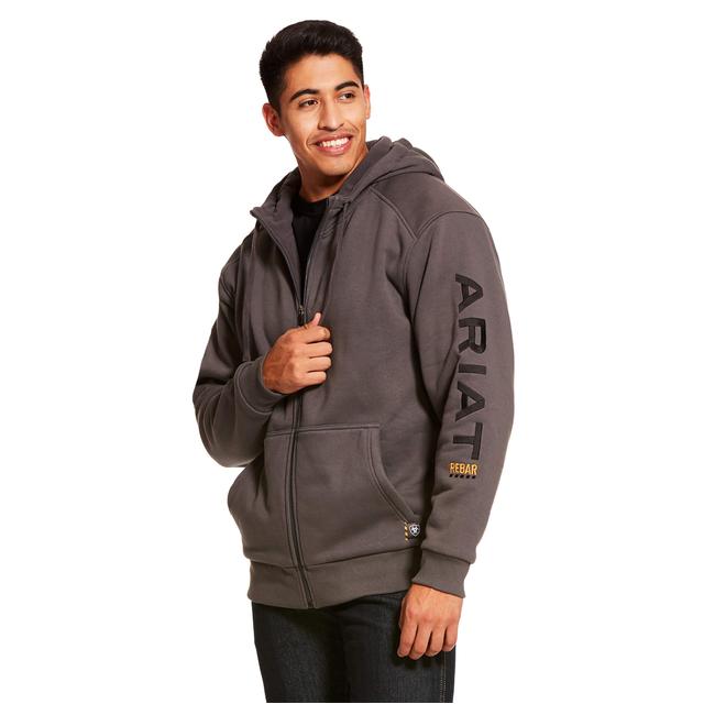 Ariat - Men's Rebar All-Weather Full Zip Hoodie in Georgetown KY