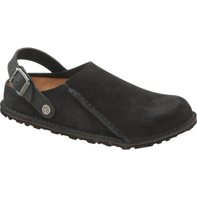 Birkenstock - Women's Lutry Suede Clogs  Black in Sidney OH