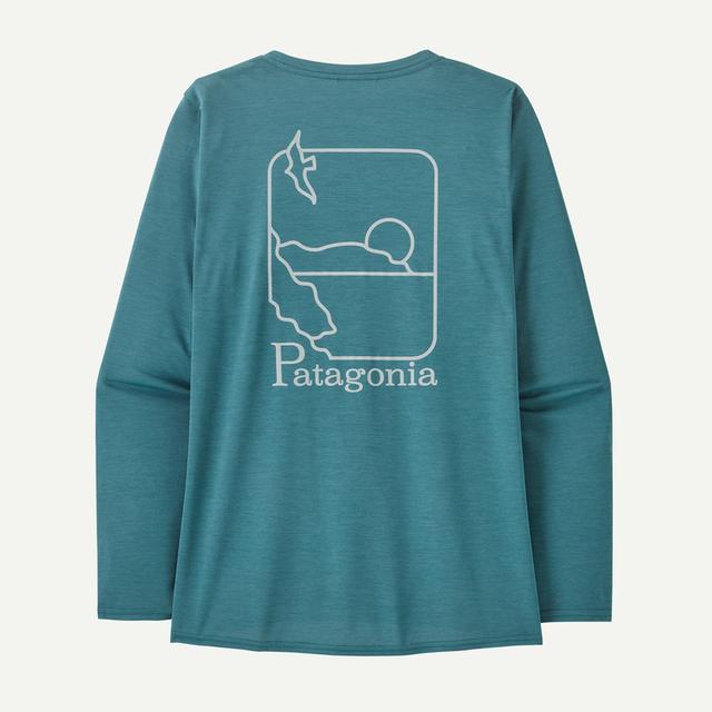 Patagonia - Women's L/S Cap Cool Daily Graphic Shirt - Waters