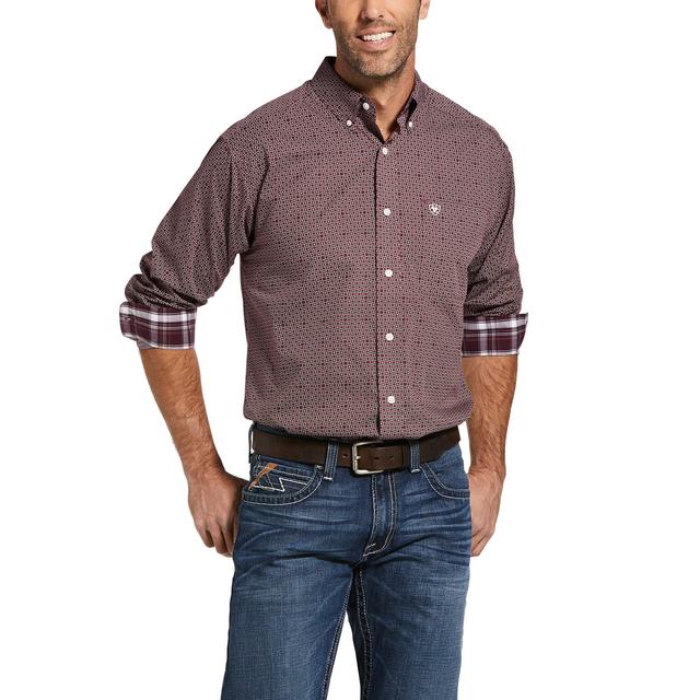 Ariat - Men's Wrinkle Free Maddox Classic Fit Shirt in Durham NC