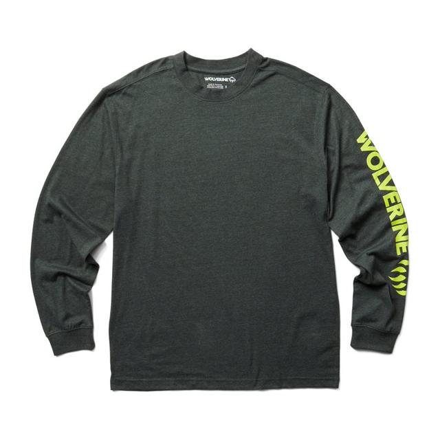 Wolverine - Men's Graphic Long Sleeve - Sleeve Logo in Rancho Cucamonga CA