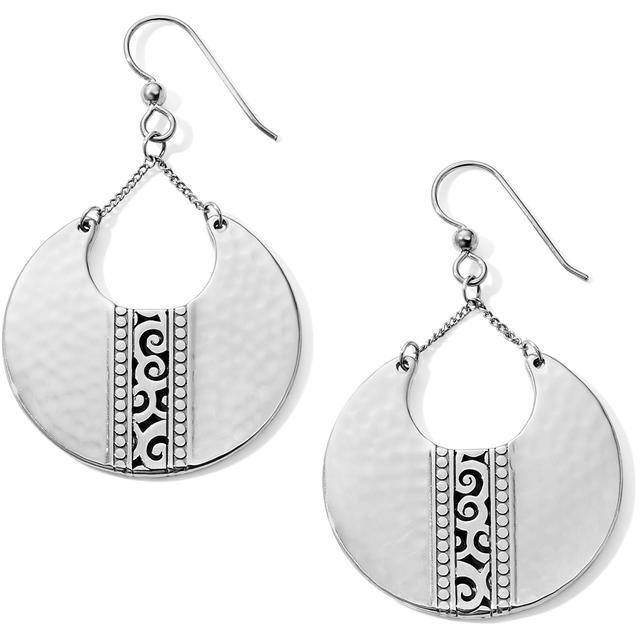 Brighton - Mingle Disc Large French Wire Earrings in Alma MI