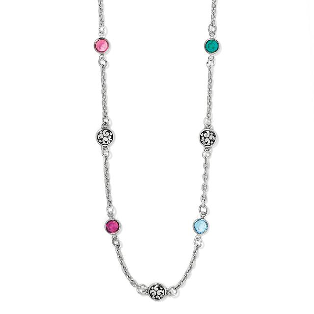 Brighton - Elora Gems Drops Short Necklace in Malvern-AR