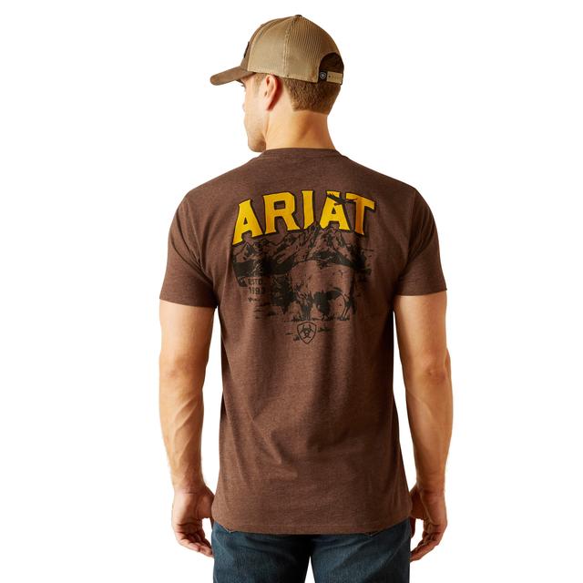 Ariat - Ariat Bison Sketch Shield T-Shirt