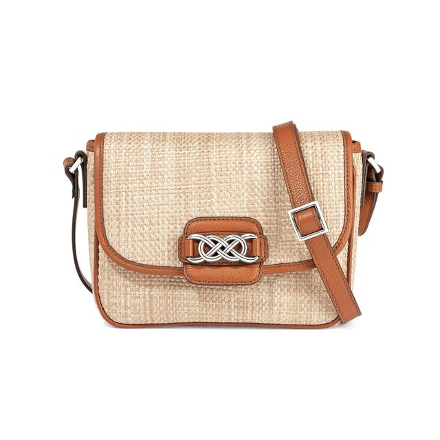 Brighton - Alani Straw Flap Bag in Raleigh NC