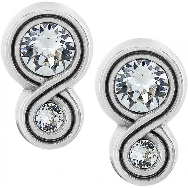 Brighton - Infinity Sparkle Post Earrings