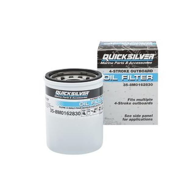 Mercury Marine - Quicksilver 8M0162830 Oil Filter for and Mariner 4-Stroke Outboards 25-115hp