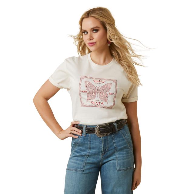 Ariat - Women's Ariat Butterfly Bandana T-Shirt in Burlington NC