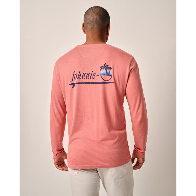 Johnnie-O - Mens Hang Tee Long Sleeve Graphic T-Shirt in Concord NC