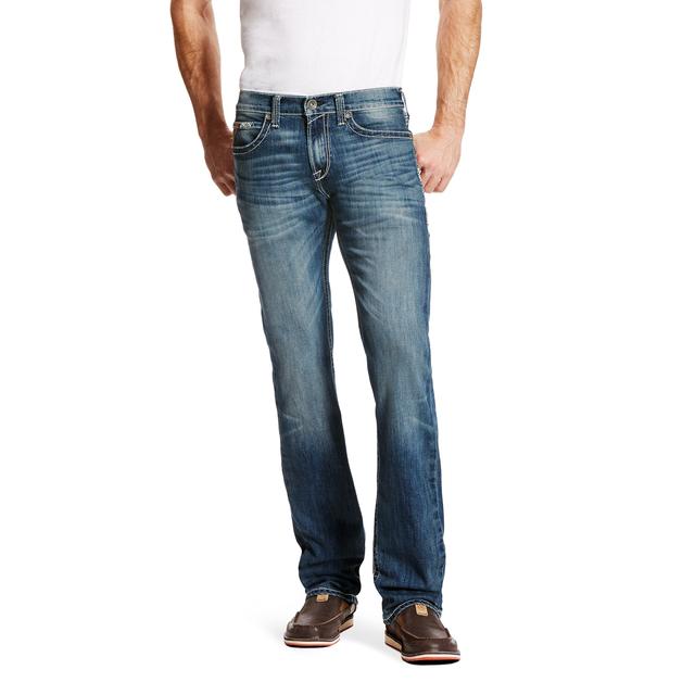 Ariat - Men's M7 Rocker Statler Cooling Stretch Stackable Straight Leg Jean in Indianapolis IN