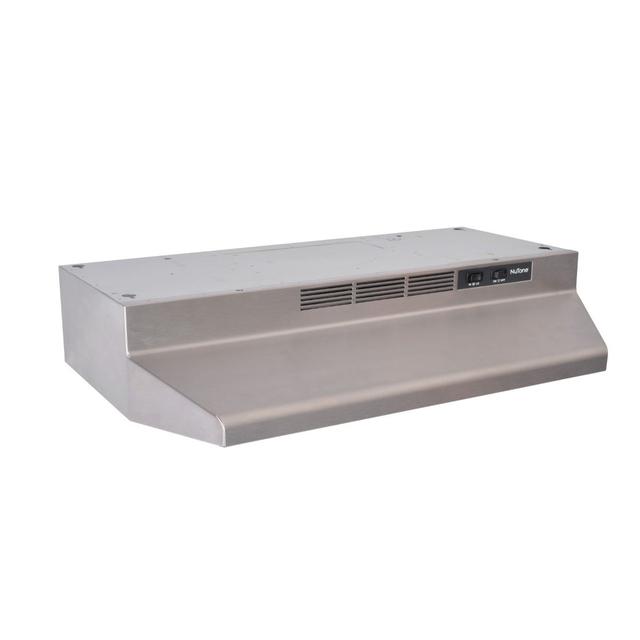 Broan-NuTone - 24" Ductless Under-Cabinet Range Hood w/ Light, Stainless Steel