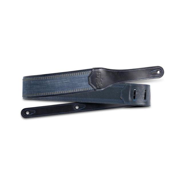 Taylor Guitars - Blue Denim 2.5" Guitar Strap - Navy Edge in Concord NC