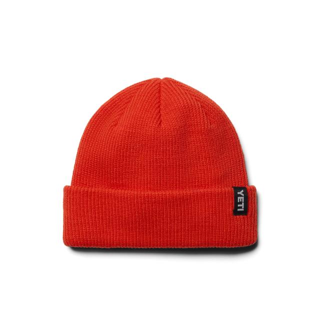 YETI - Logo Badge Beanie - Orange in Claxton GA