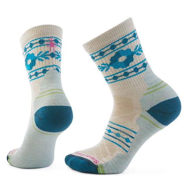 Smartwool - Womens Women's Hike Retro Floral Mid Crew Socks in Milford OH