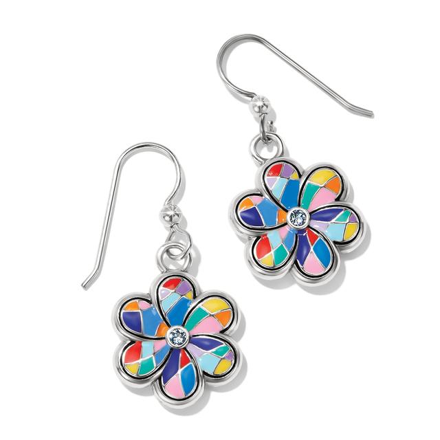 Brighton - Colormix Flower French Wire Earrings in Cambria CA