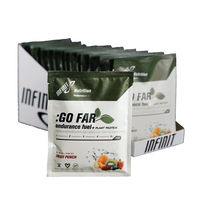 INFINIT Nutrition Brand - GO FAR + Plant Protein Drink Mix Single-Serving 20 Pack in South Sioux City NE