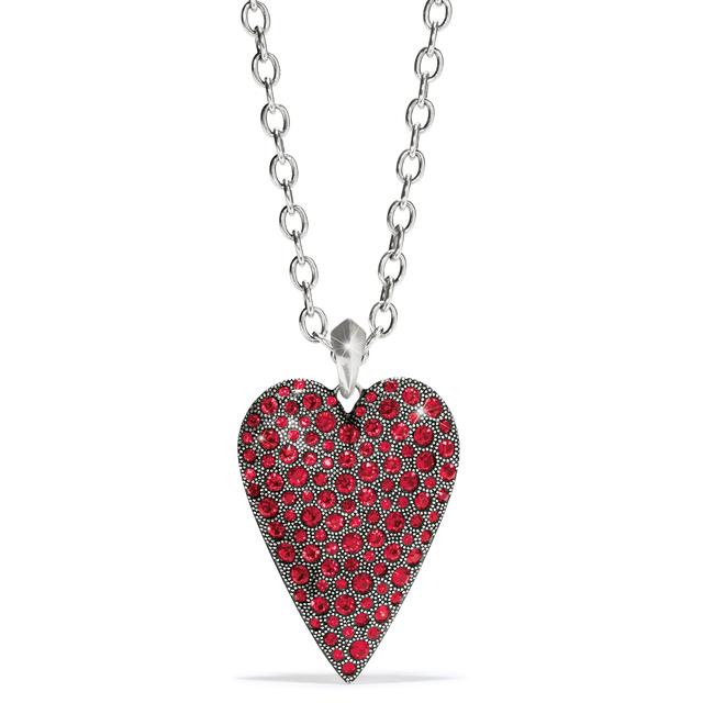 Brighton - Glisten Heart Convertible Necklace in Alma MI