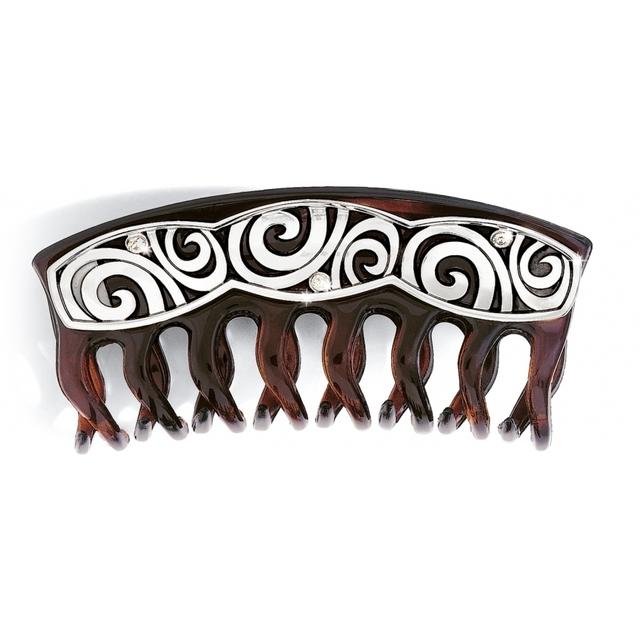 Brighton - London Groove Large Hair Clip in Oblong IL