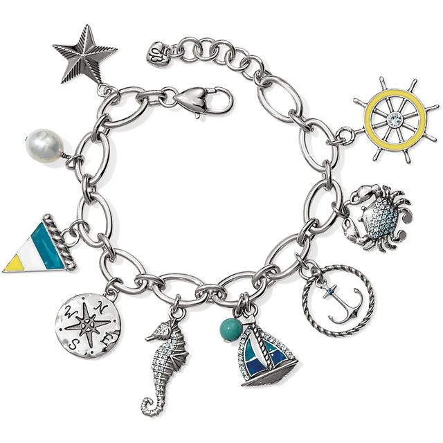 Brighton - Blue Water Charm Bracelet in San Diego TX