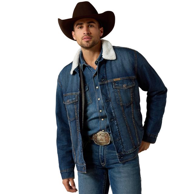 Ariat - Men's Sherpa Lined Trucker Jacket