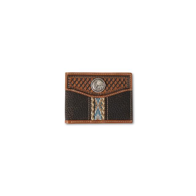 Ariat - Men's Braided Trim Bifold Wallet