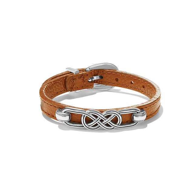 Brighton - Interlok Braid Leather Bracelet