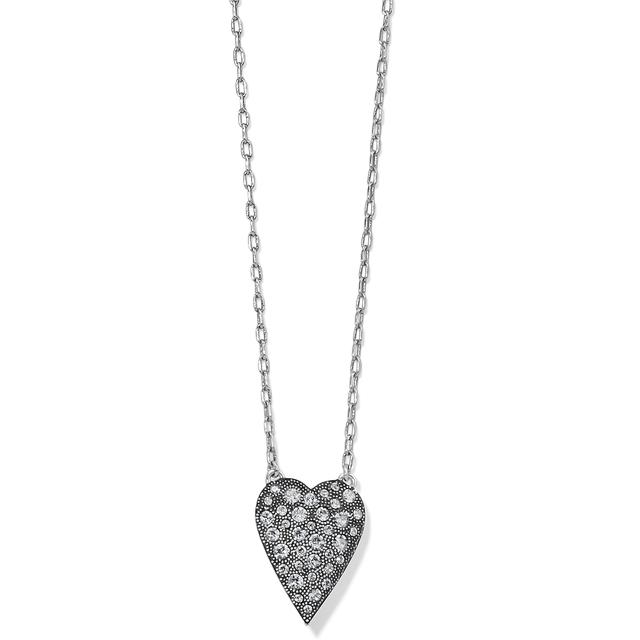 Brighton - Glisten Heart Petite Necklace in Everett PA