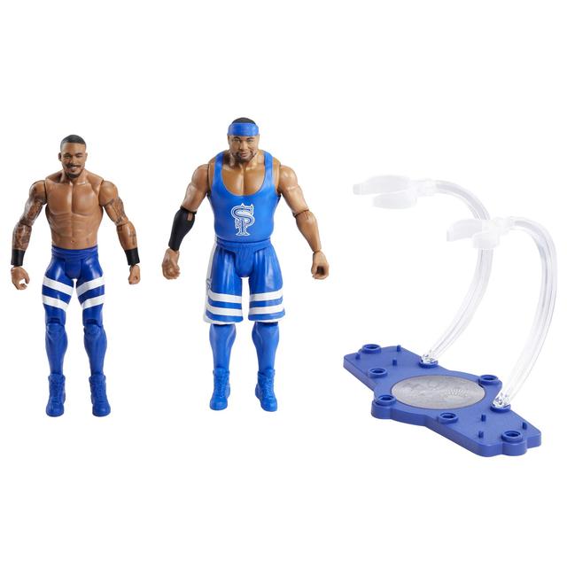 Mattel - WWE Championship Showdown Angelo Dawkins & Montez Ford 2-Pack in Freeman SD