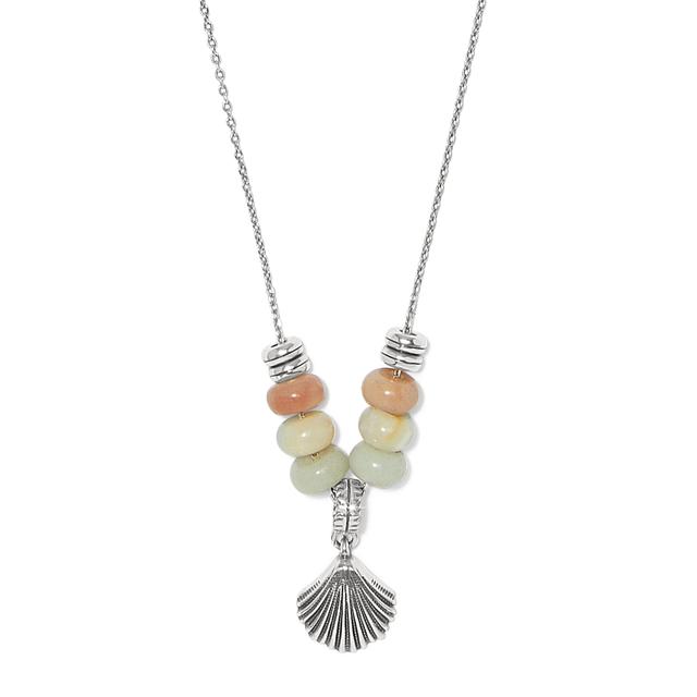 Brighton - Silver Shells Bay Necklace in Cisco TX