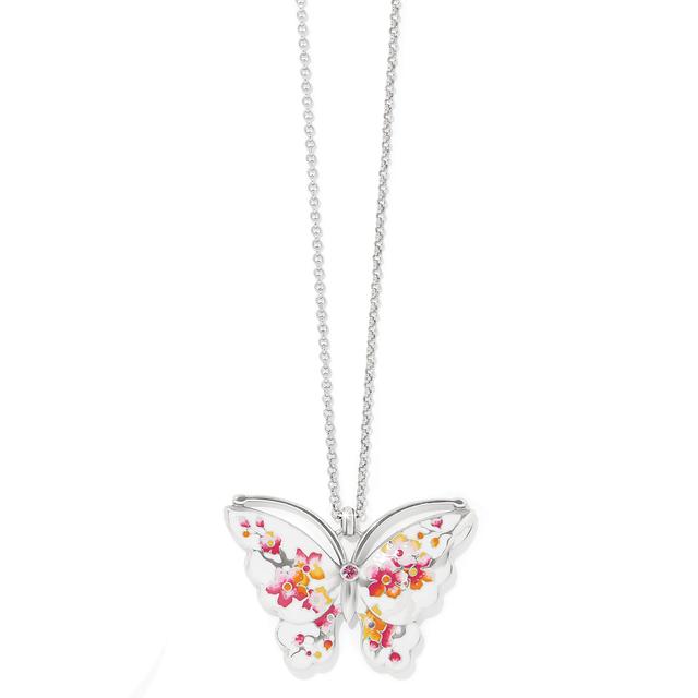 Brighton - Kyoto In Bloom Sakura Butterfly Necklace