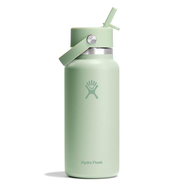 Hydro Flask - 32 oz Wide Mouth with Flex Straw Cap - Aloe in Cusseta AL