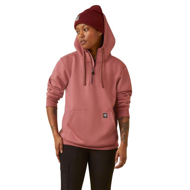 Ariat - Women's Rebar Skill Set 1/2 Zip Hoodie in Durham NC