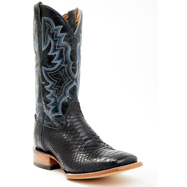 Cody James - Men's Exotic Python Western Boots - Broad Square Toe in perry-fl