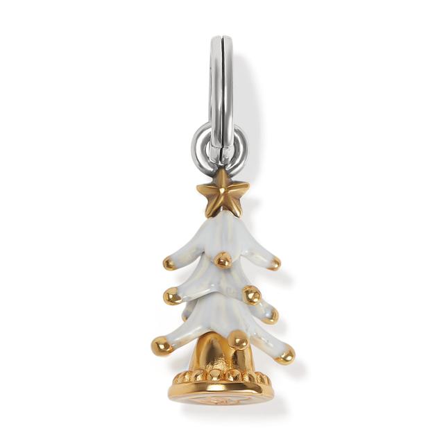 Brighton - Flocked Christmas Tree Charm in San Diego TX