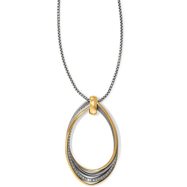 Brighton - Neptune's Rings Twirl Convertible Pendant Necklace in san-diego-texas