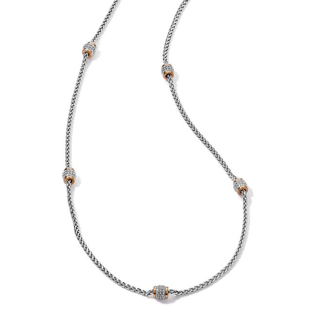 Brighton - Meridian Two Tone Long Necklace