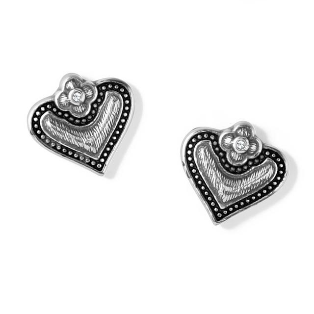 Brighton - Luna Heart Mini Post Earrings