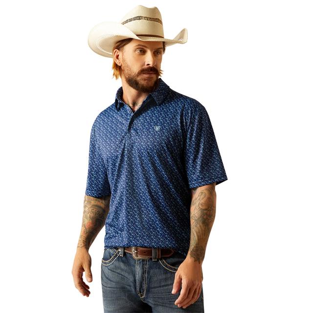 Ariat - Men's All Over Print Polo in Metairie LA