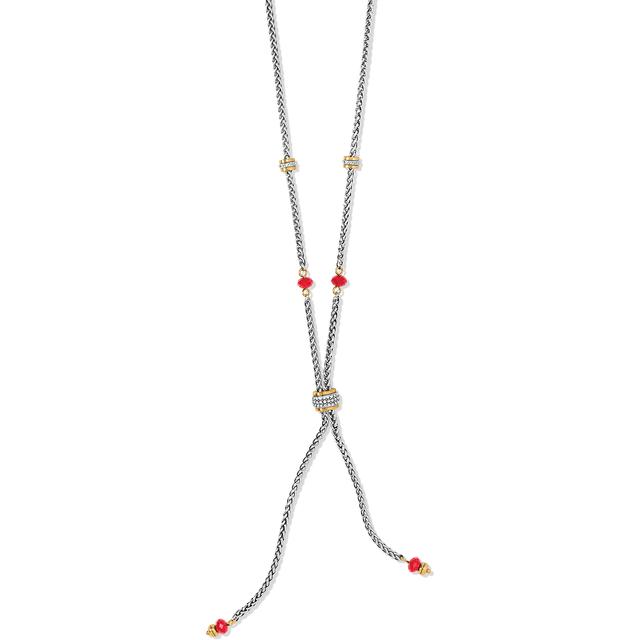 Brighton - Meridian Two Tone Petite Y Necklace