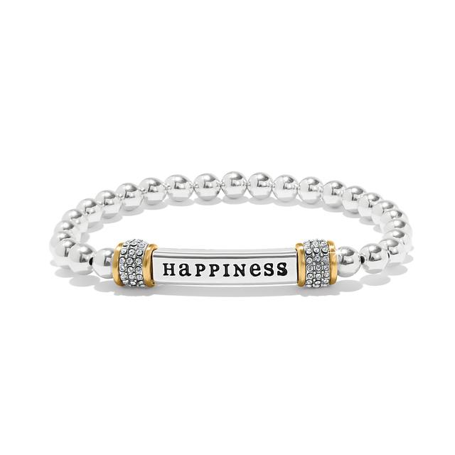 Brighton - Meridian Happiness Two Tone Stretch Bracelet