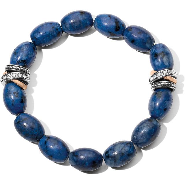 Brighton - Neptune's Rings Kiwi Lapis Stretch Bracelet in Burbank CA