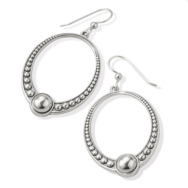 Brighton - Pretty Tough Oval French Wire Earrings