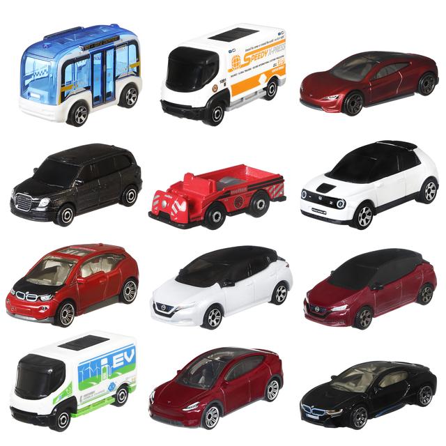 Mattel - Matchbox Mbx Electric Drivers 12-Pack Of Die-Cast Toy Vehicles
