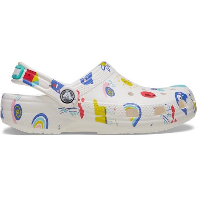 Crocs - Kid's Classic Doodle Print Clog in Manchester MO