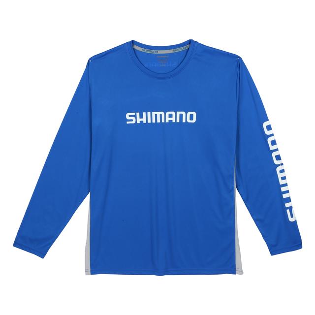 Shimano Fishing - Long Sleeve Tech Tee Artic Blue Md in Raleigh NC