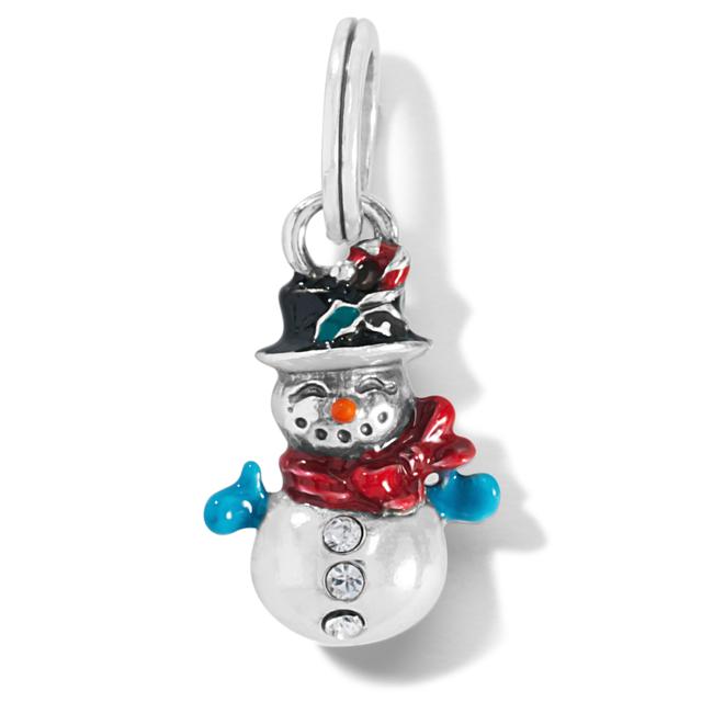 Brighton - Cheerful Snowman Charm in Malvern AR